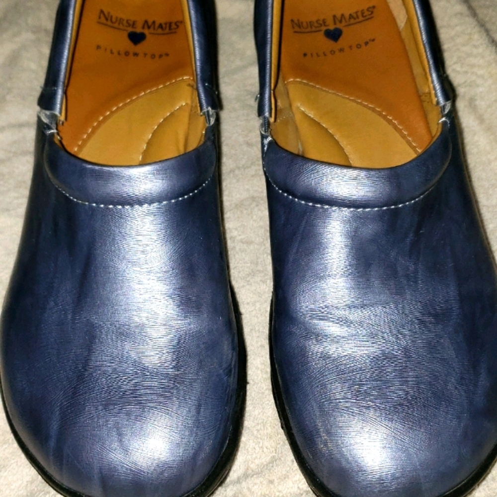 Nurse mates Shoes, Steel Blue